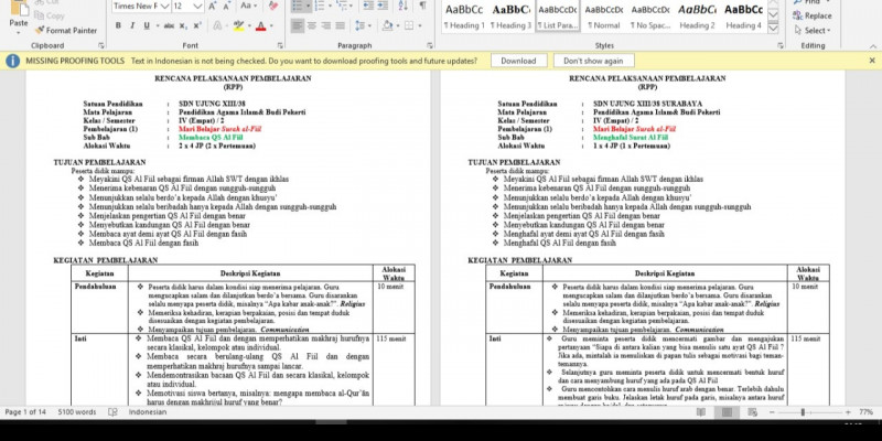 Detail Contoh Rpp Pai Smp 1 Lembar Nomer 11
