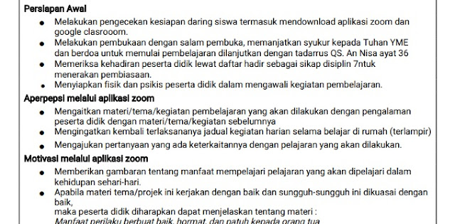 Detail Contoh Rpp Pai Smp 1 Lembar Nomer 15