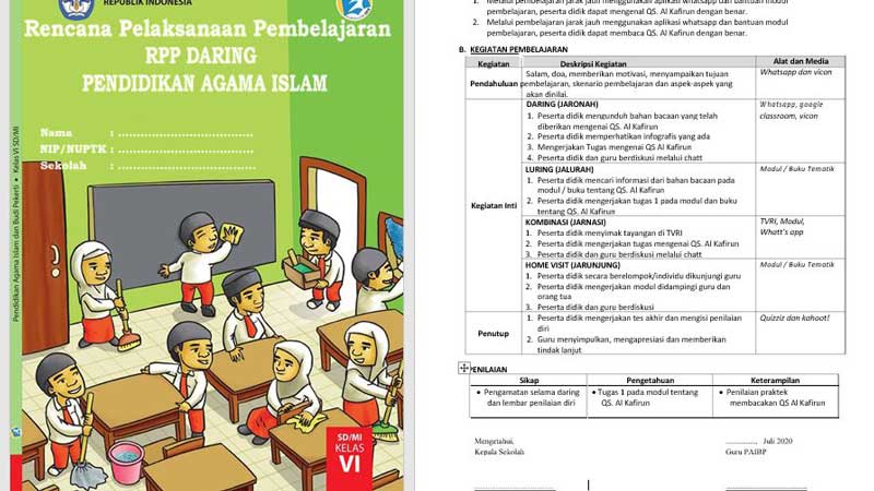 Detail Contoh Rpp Pai Smp 1 Lembar Nomer 22