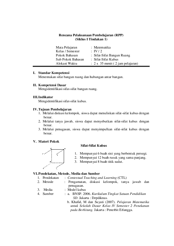 Detail Contoh Rpp Perbaikan Nomer 20
