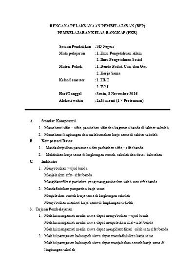 Detail Contoh Rpp Pkr Nomer 42