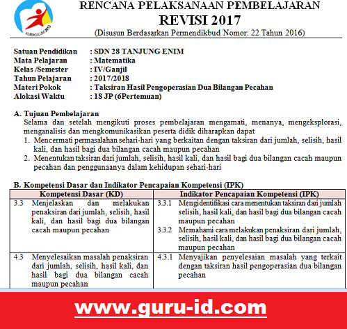 Detail Contoh Rpp Sd Kurikulum 2013 Nomer 54