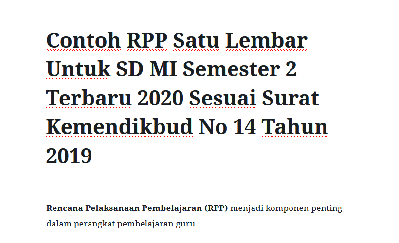 Detail Contoh Rpp Sesuai Surat Edaran Kemendikbud No 14 Tahun 2019 Nomer 46