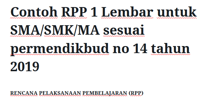 Detail Contoh Rpp Smk Nomer 36