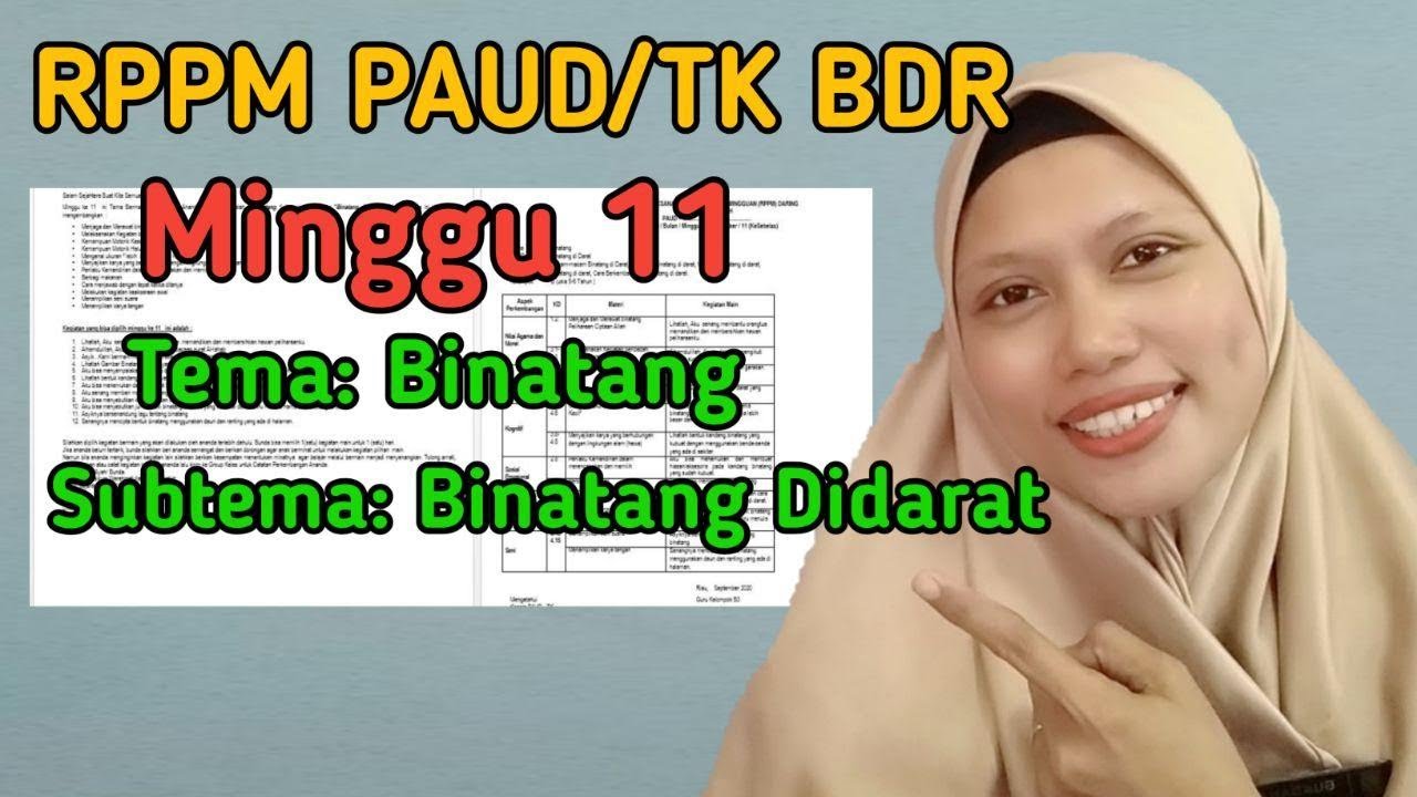 Detail Contoh Rppm Paud Nomer 45