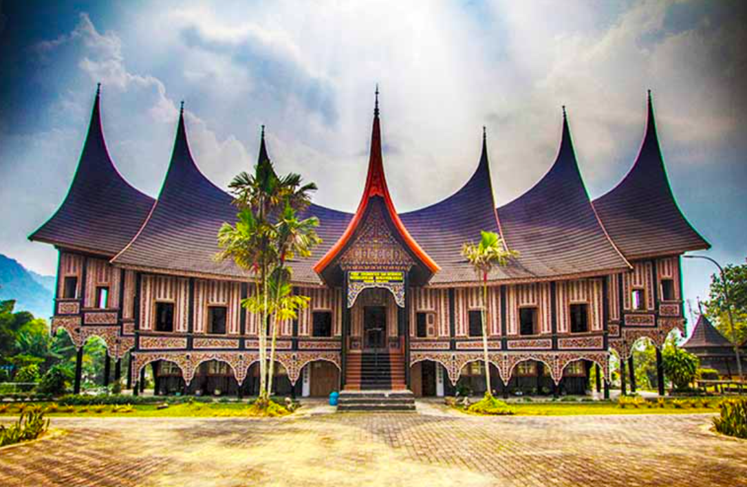 Download Contoh Rumah Adat Minangkabau Nomer 1