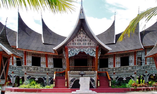 Detail Contoh Rumah Adat Minangkabau Nomer 45