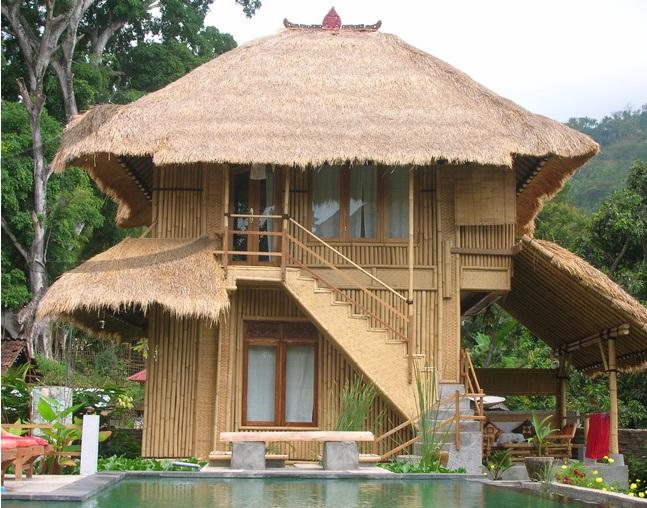 Detail Contoh Rumah Bambu Nomer 35