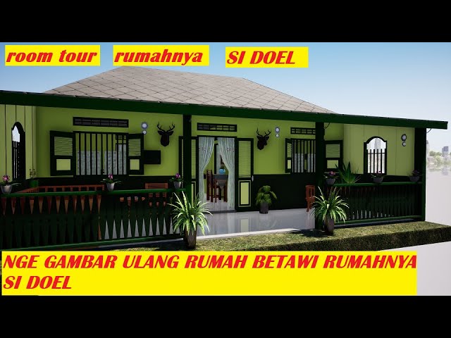 Detail Contoh Rumah Betawi Nomer 47