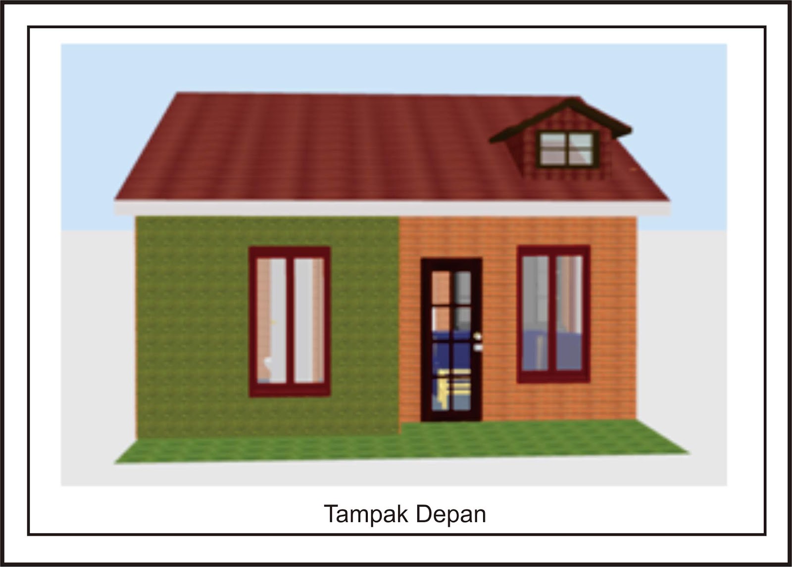 Detail Contoh Rumah Bsps Nomer 47