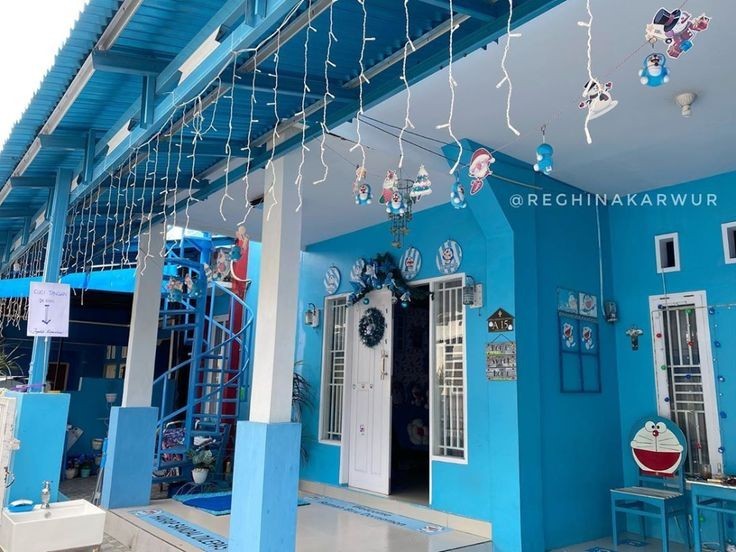 Detail Contoh Rumah Cat Biru Nomer 23