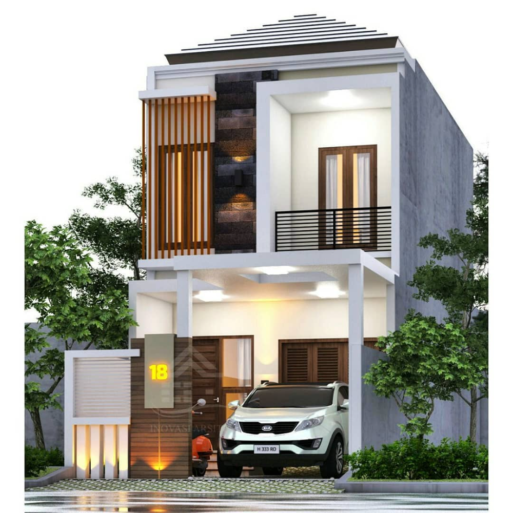 Detail Contoh Rumah Minimalis Dua Lantai Nomer 31