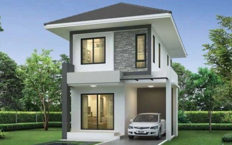 Detail Contoh Rumah Minimalis Dua Lantai Nomer 8