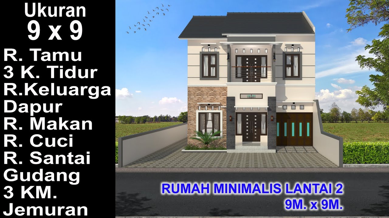 Detail Contoh Rumah Minimalis Lantai 2 Nomer 36