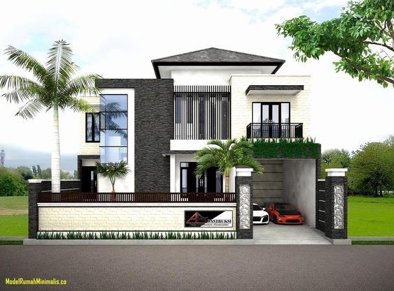 Detail Contoh Rumah Tingkat 2 Nomer 21