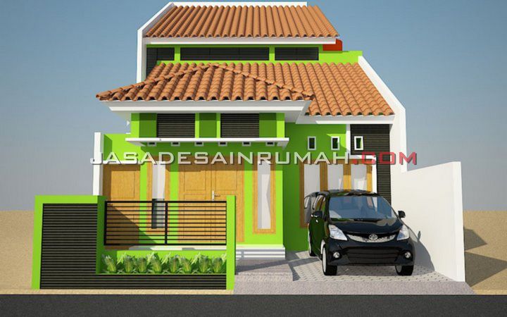 Detail Contoh Rumah Tingkat Belakang Nomer 12