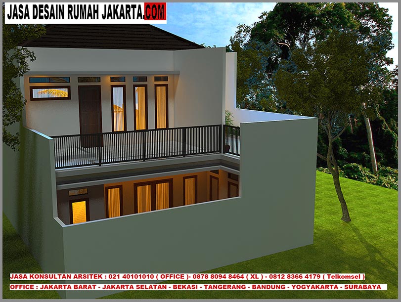 Detail Contoh Rumah Tingkat Belakang Nomer 17