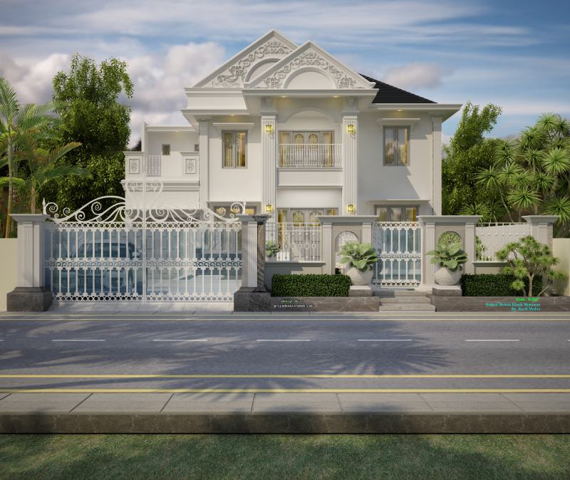 Detail Contoh Rumah Tingkat Belakang Nomer 48