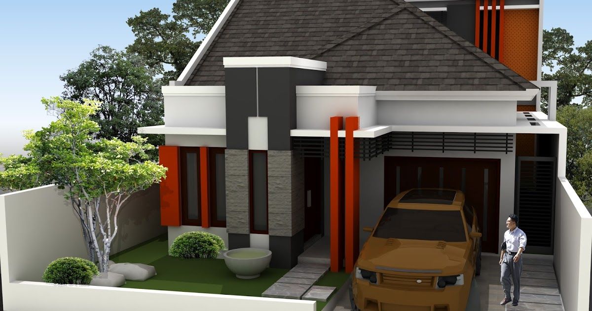 Detail Contoh Rumah Tingkat Setengah Nomer 2