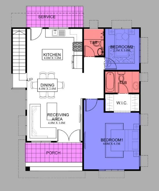 Detail Contoh Rumah Tingkat Setengah Nomer 43