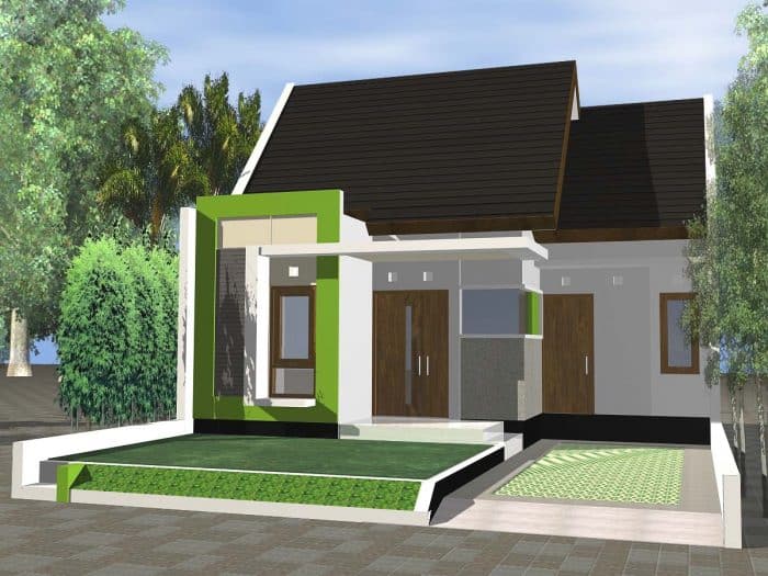 Detail Contoh Rumah Tingkat Setengah Nomer 56