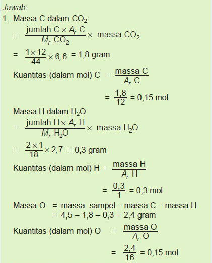 Detail Contoh Rumus Molekul Nomer 29