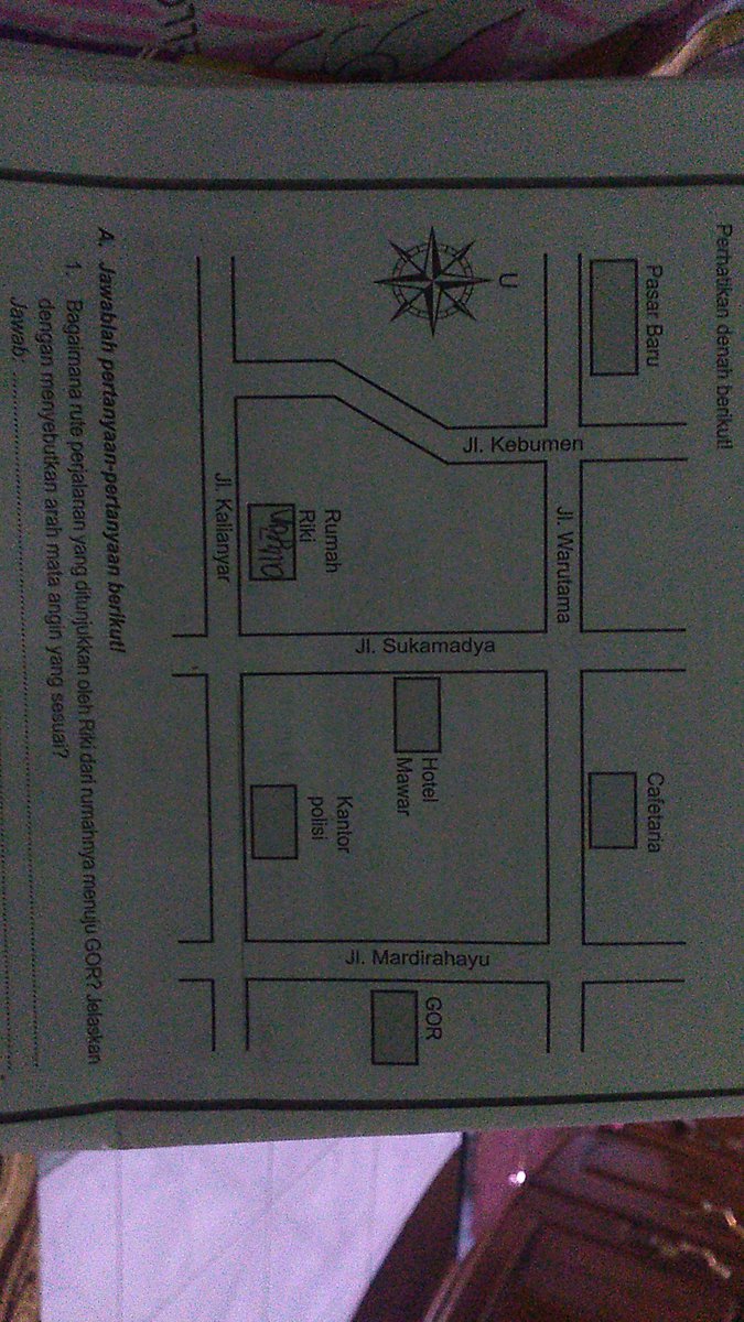 Detail Contoh Rute Perjalanan Nomer 3