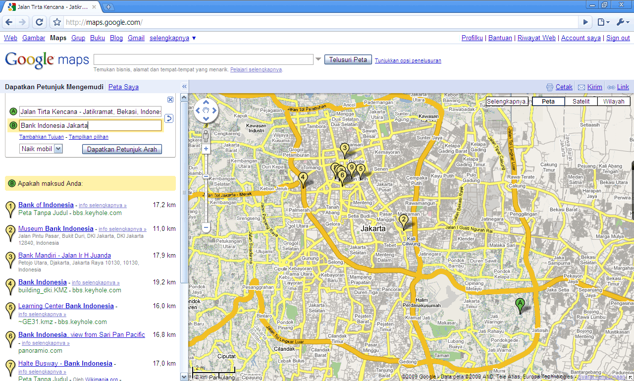 Detail Contoh Rute Perjalanan Nomer 28