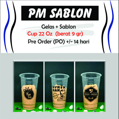 Detail Contoh Sablon Gelas Plastik Nomer 56