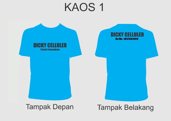 Detail Contoh Sablon Kaos Nomer 2