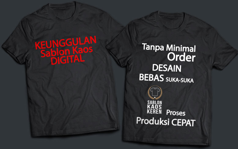 Detail Contoh Sablon Kaos Nomer 31