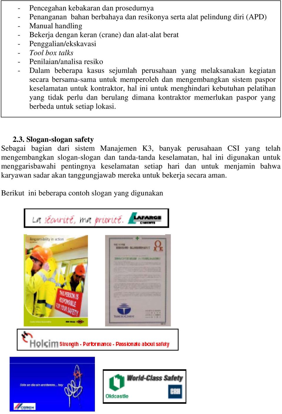 Detail Contoh Safety Talk Harian Nomer 37