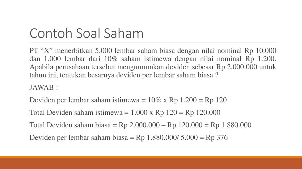 Detail Contoh Saham Preferen Nomer 32