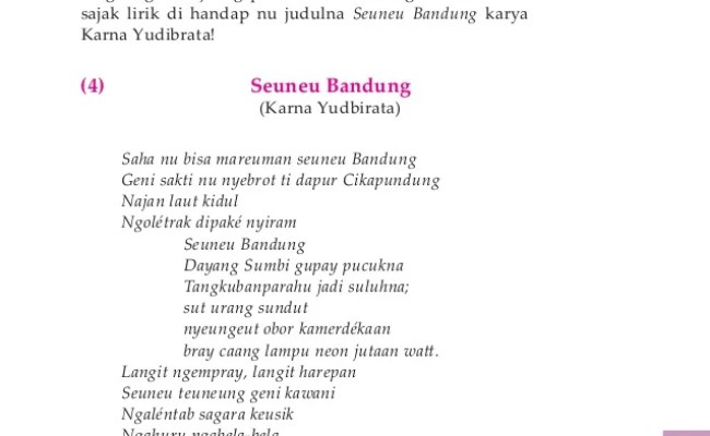 Detail Contoh Sajak Basa Sunda Nomer 38