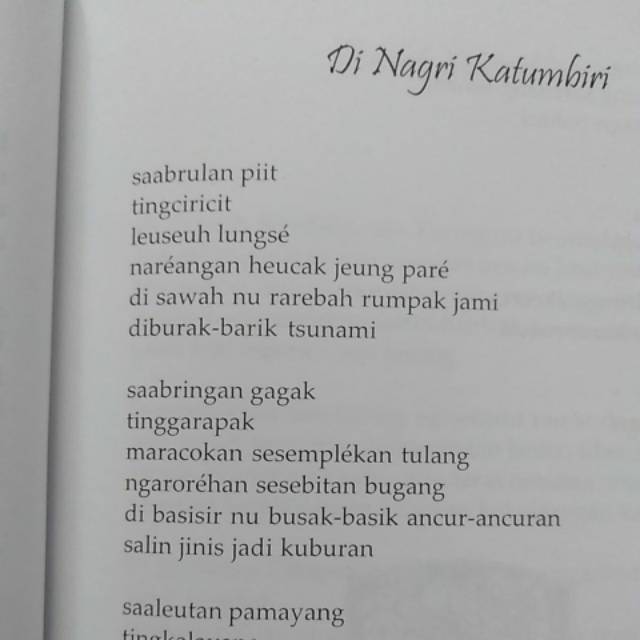 Detail Contoh Sajak Basa Sunda Nomer 39