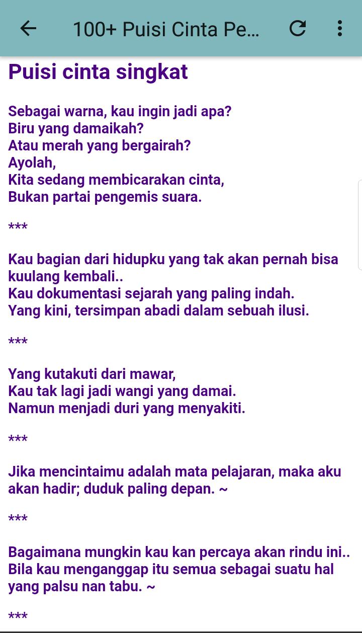 Detail Contoh Sajak Cinta Nomer 12