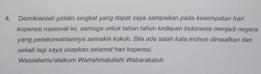 Detail Contoh Salam Penutup Pidato Nomer 17