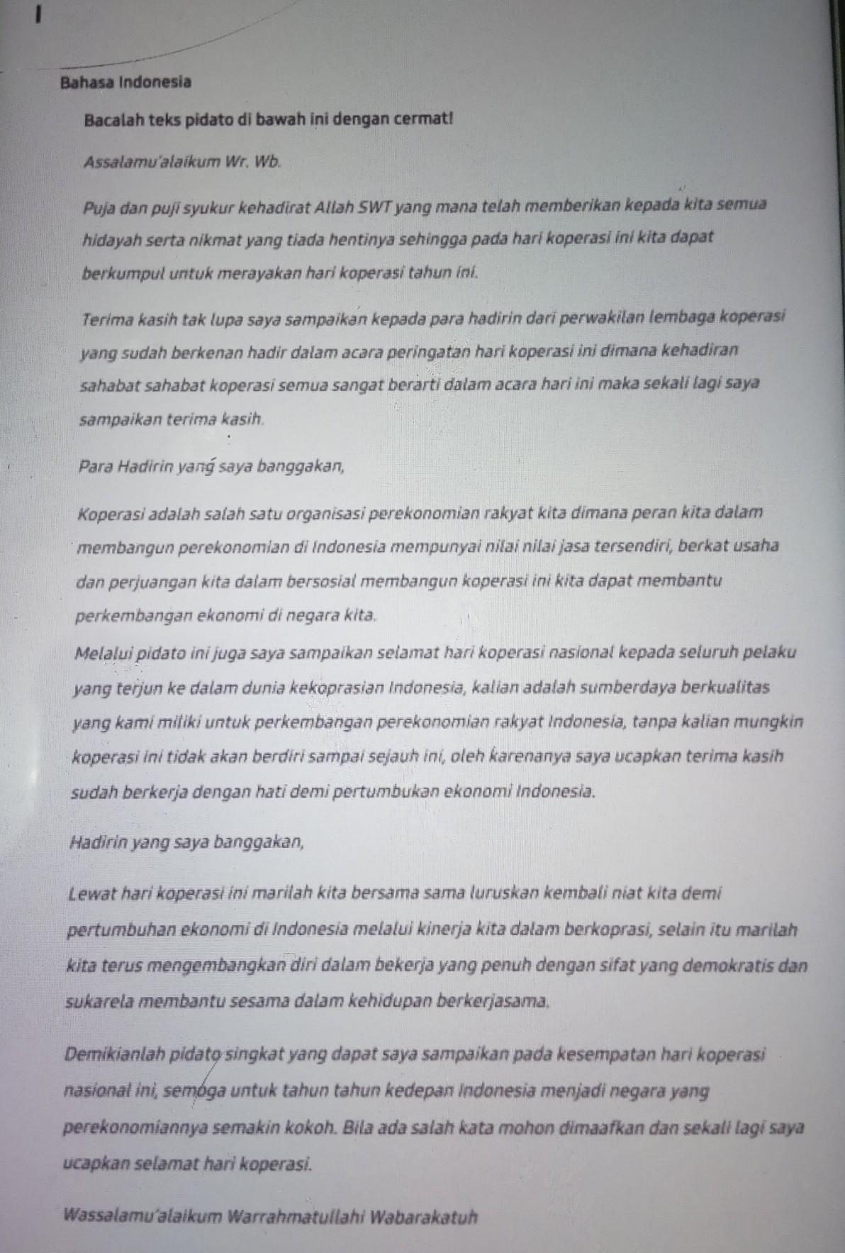 Detail Contoh Salam Penutup Pidato Nomer 6