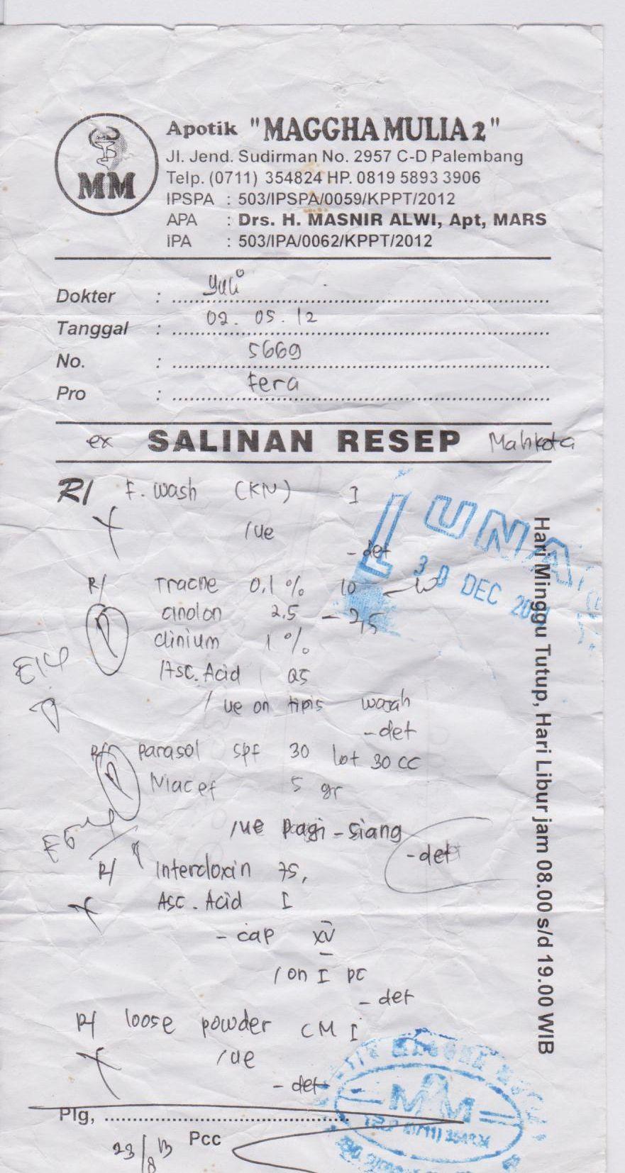 Detail Contoh Salinan Resep Nomer 33