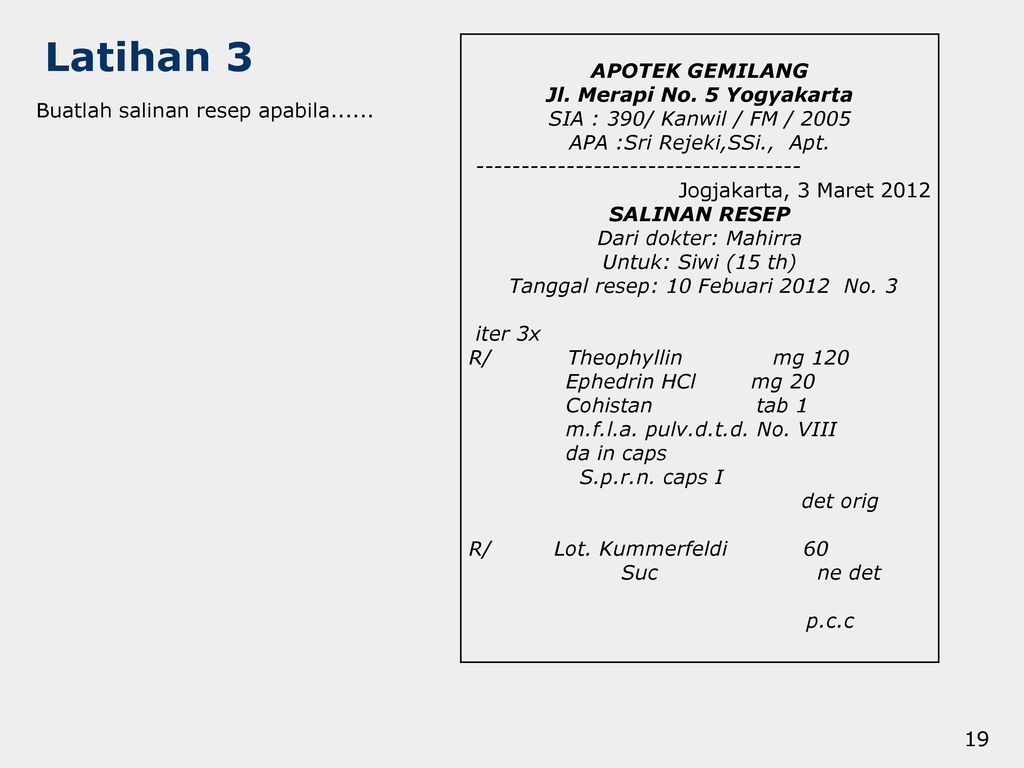 Detail Contoh Salinan Resep Nomer 2