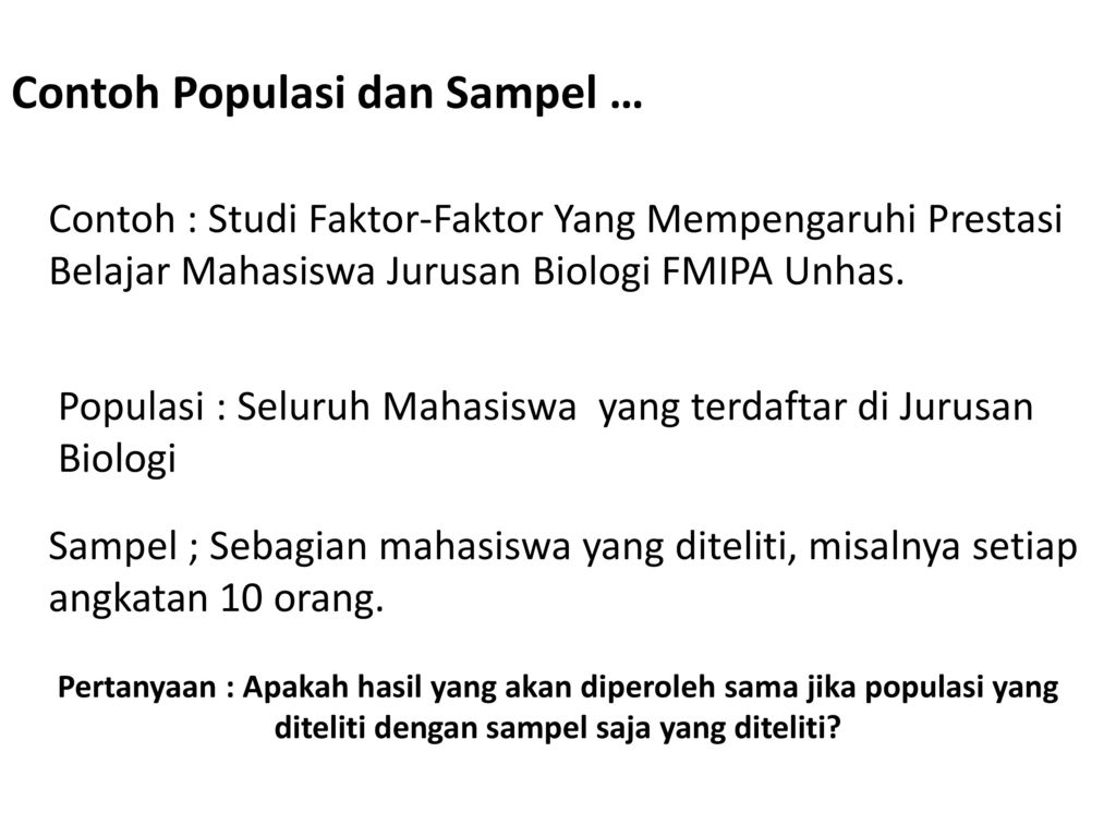 Detail Contoh Sampel Dalam Statistika Nomer 8