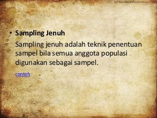 Detail Contoh Sampling Jenuh Nomer 47