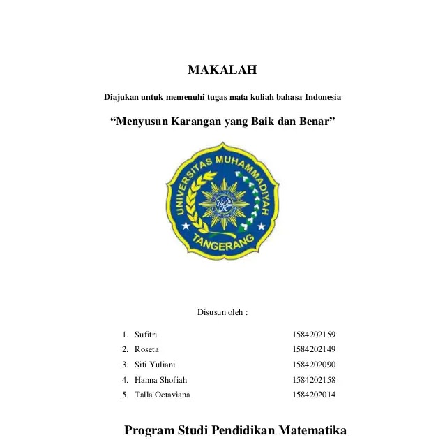 Detail Contoh Sampul Karya Ilmiah Nomer 18