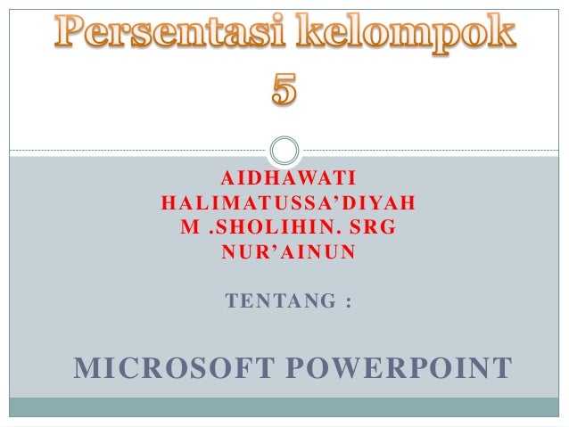 Detail Contoh Sampul Power Point Nomer 11