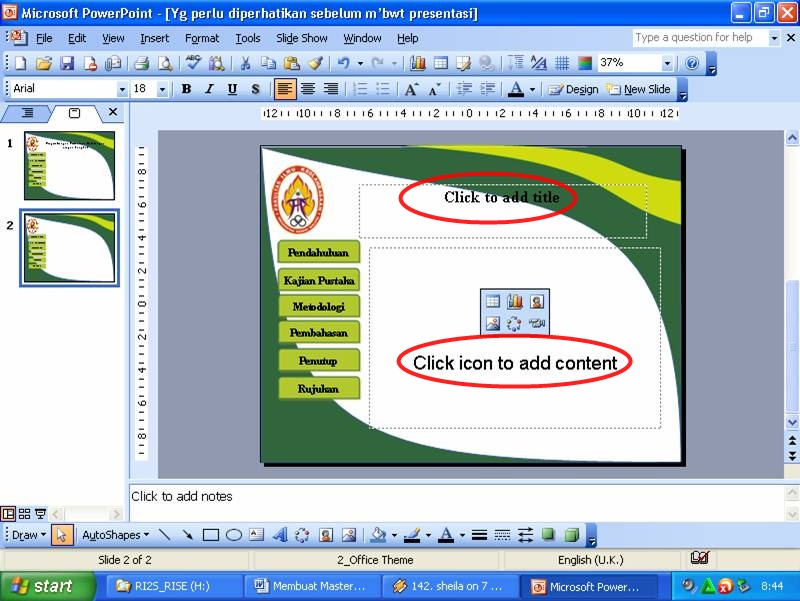 Detail Contoh Sampul Power Point Nomer 32