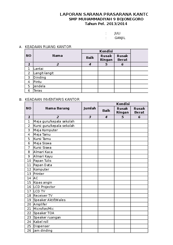 Detail Contoh Sarana Dan Prasarana Paud Nomer 18