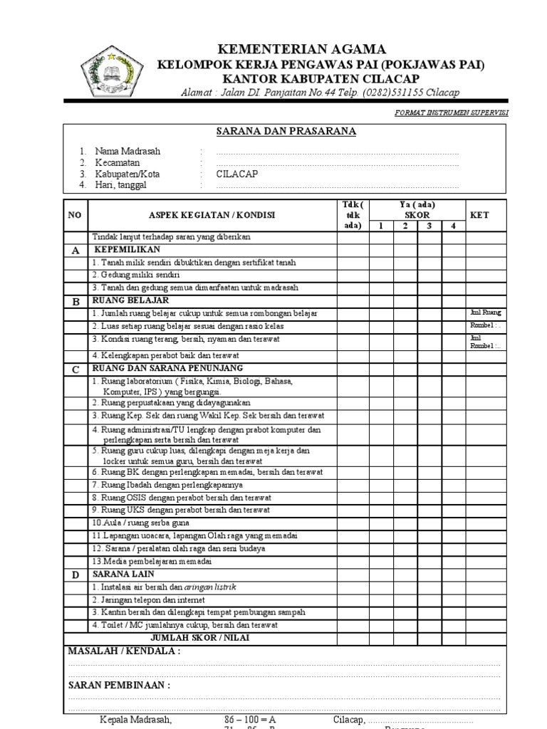 Detail Contoh Sarana Dan Prasarana Paud Nomer 34