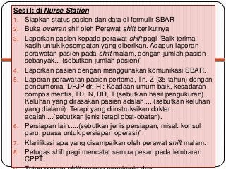 Detail Contoh Sbar Perawat Nomer 31