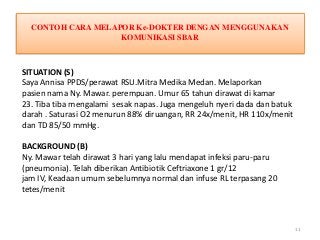 Detail Contoh Sbar Perawat Nomer 32
