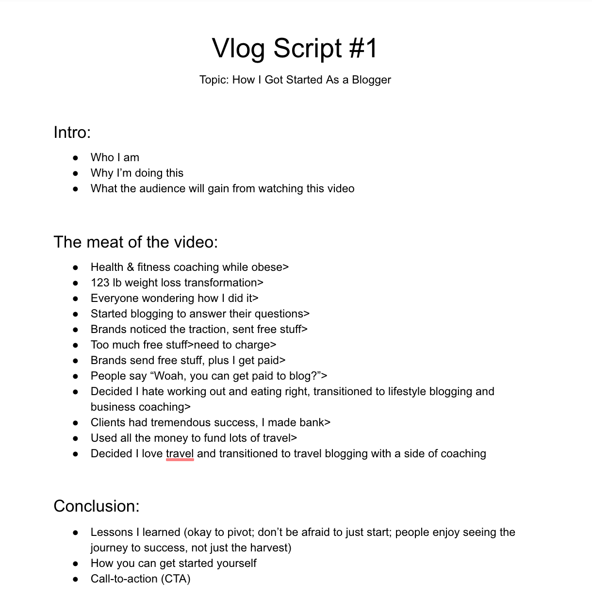 Contoh Script Vlog - 56+ Koleksi Gambar